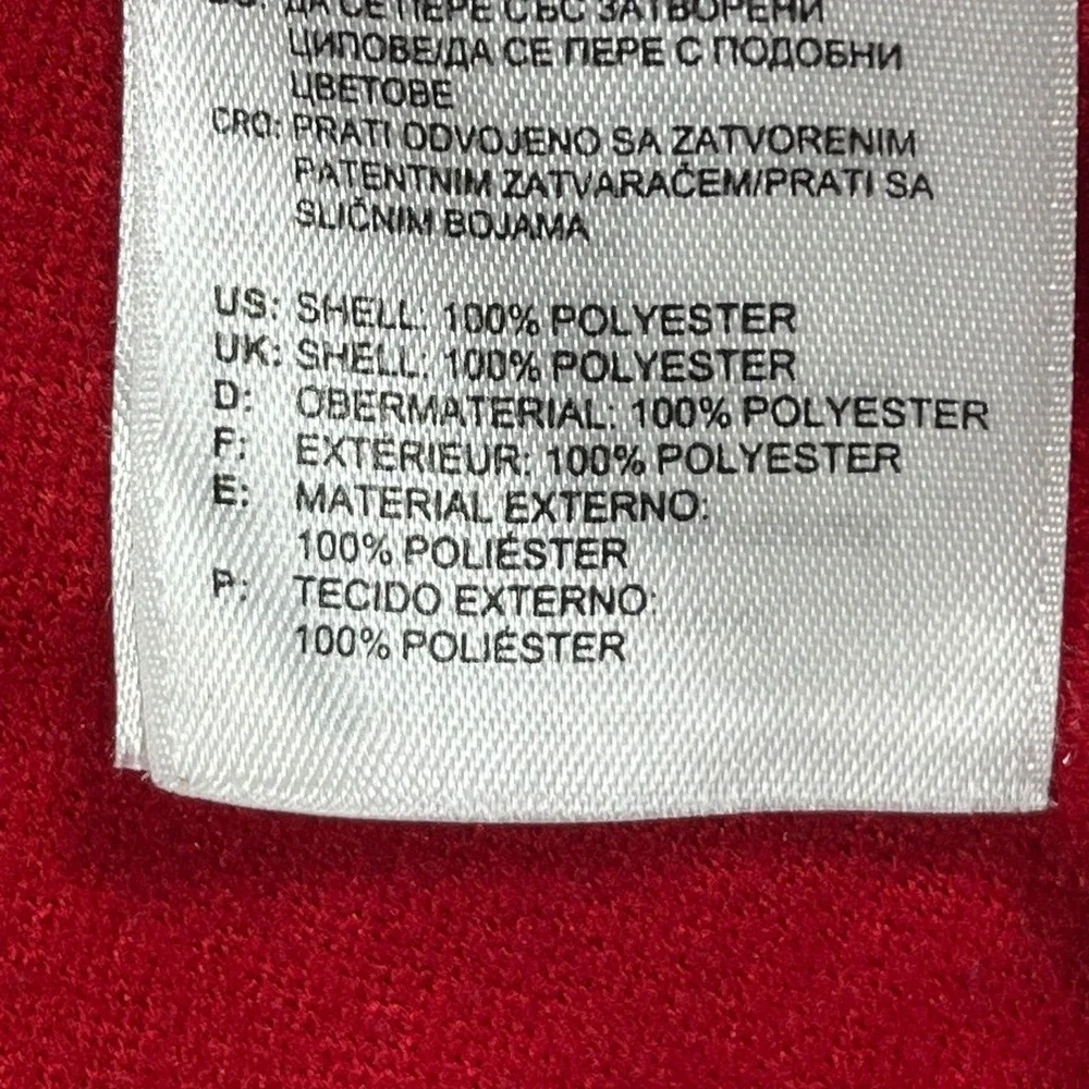 Adidas Track Jacket Mens Large Red Spain 2014 FIFA World Cup G77813 Soccer Core